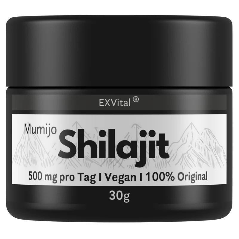Mumijo Shilajit 85+ von EXVital