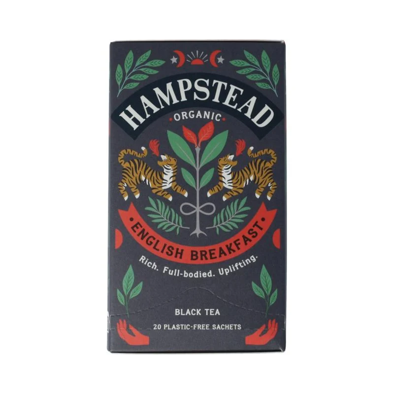 Hampstead Thee English breakfast bio 20 zakjes